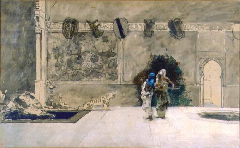 Mariano Fortuny y Marsal Musics arabs oil painting image